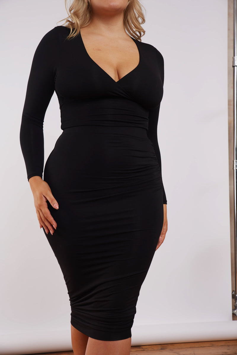 Double Layer Midi Skirt
